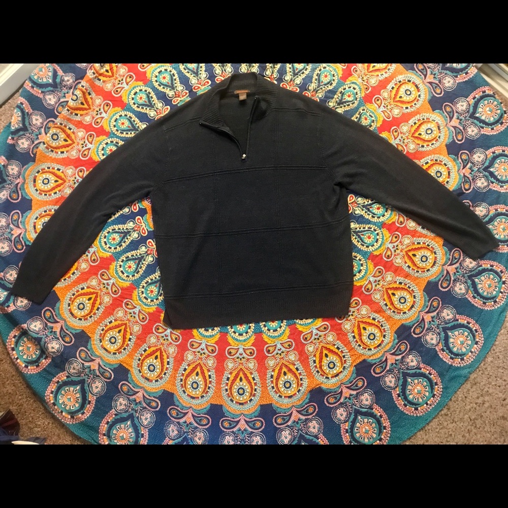 Docker’s Pullover Sweater - Navy Blue